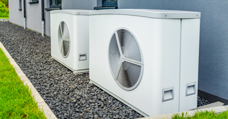 Heat Pumps outside of Utah home