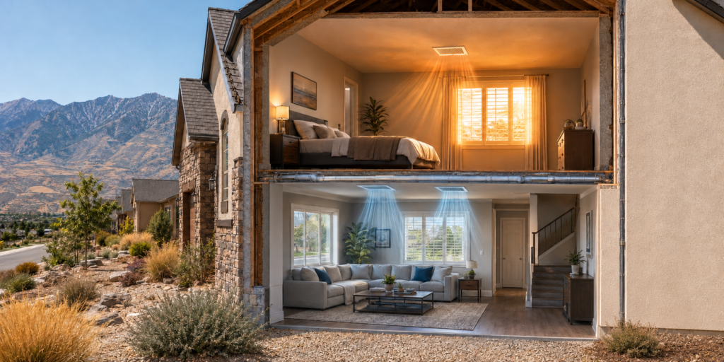 Why Your Upstairs Stays Hot: AC Solutions for Salt Lake City Homes 1 Why Your Upstairs Stays Hot: AC Solutions for Salt Lake City Homes
